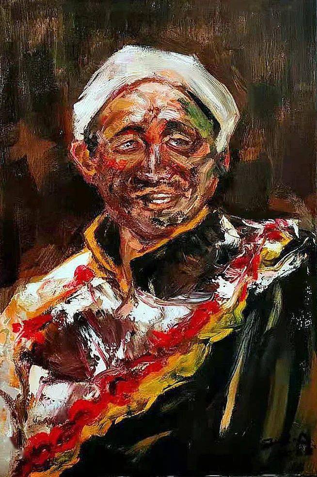 艺术人物|郑新安:执念描绘努力活着那锥心的痛_油画