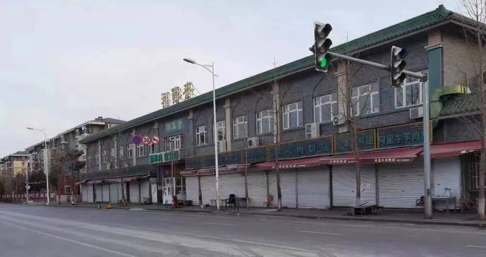 后沙峪镇已关停"七小门店"