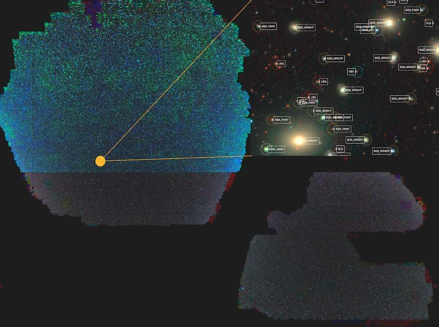 宇宙|国家天文台巡天团队联合发布巨幅宇宙二维天图