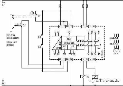 安全继电器工作原理,接线图,使用方法图解_电路