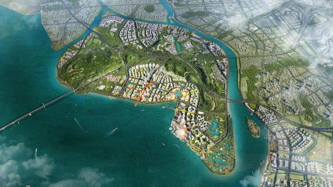 最新披露!湾区大学滨海湾校区选址威远岛,占地约2100亩