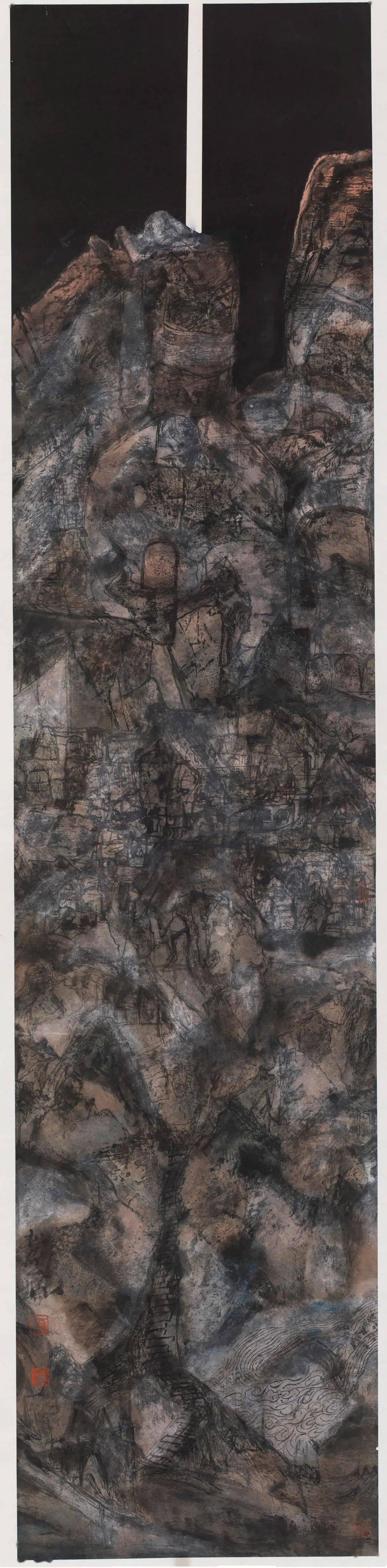线上展览江山入画开封市中国画学术邀请展之山水篇