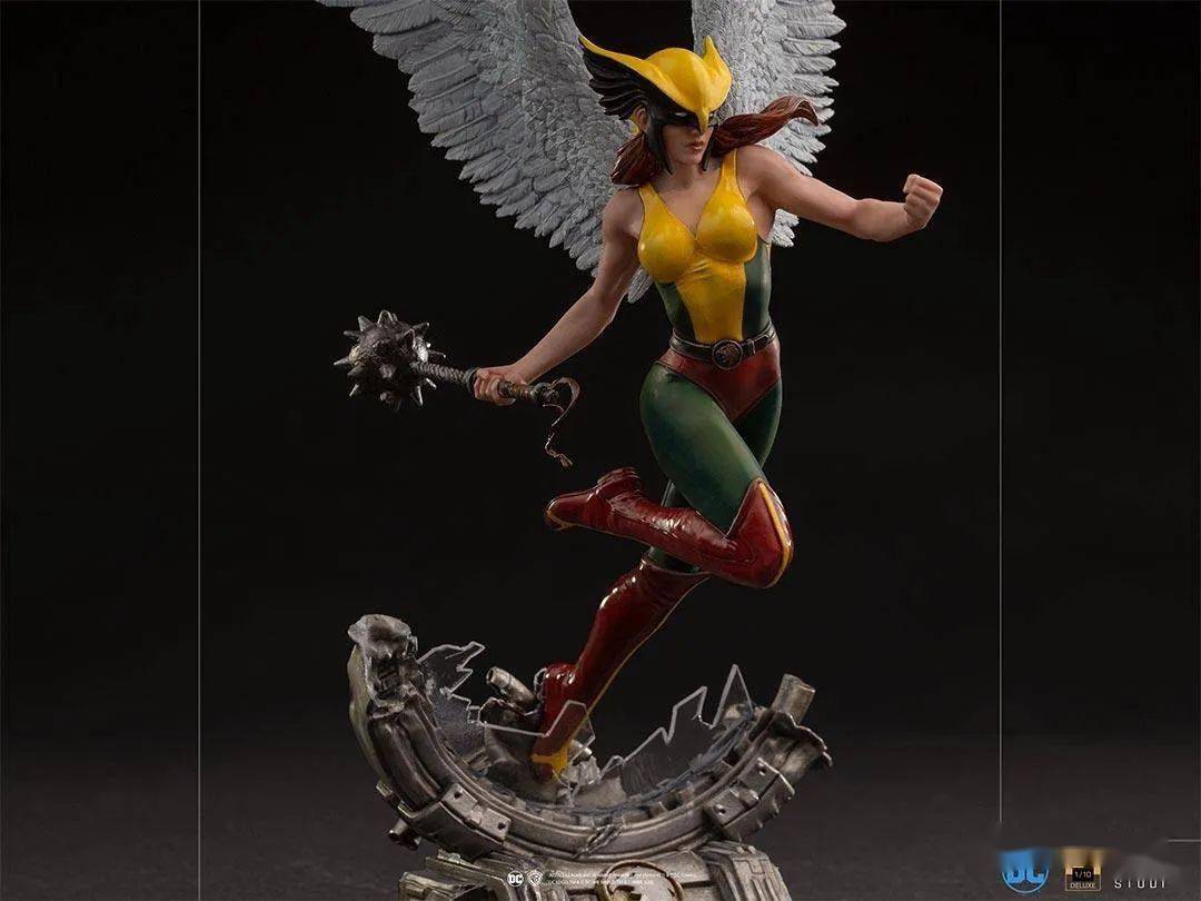 【美系】iron studios 新品 1/10系列 dc comics 鹰女