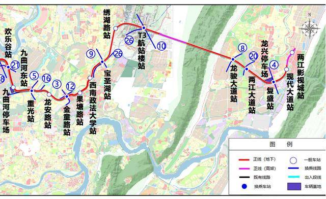 重庆轨道交通15号线一期将动工 14个站点穿越两江新区_手机搜狐网