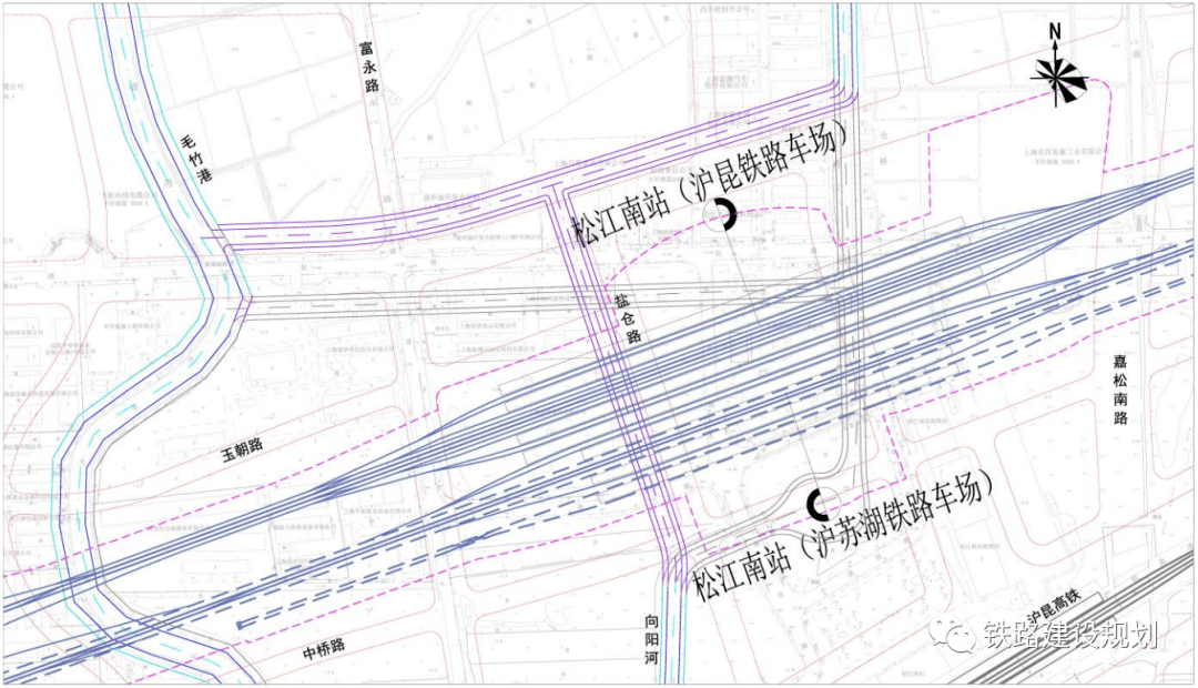 湖苏沪高铁上海段规划调整,增加练塘站,预留沪杭城际引入条件