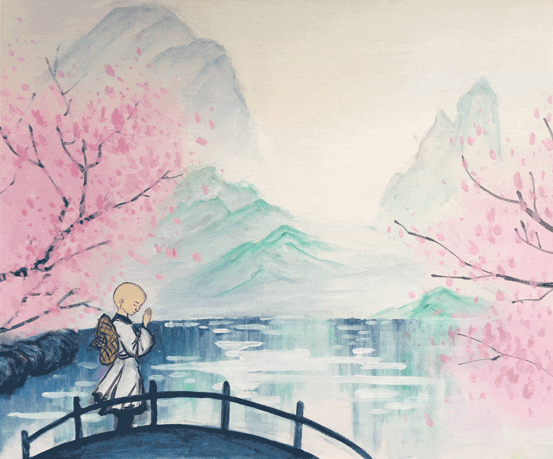 获得微博官方 最高荣誉金图钉奖 金图钉 华岩八景动图赏析 天池夜月