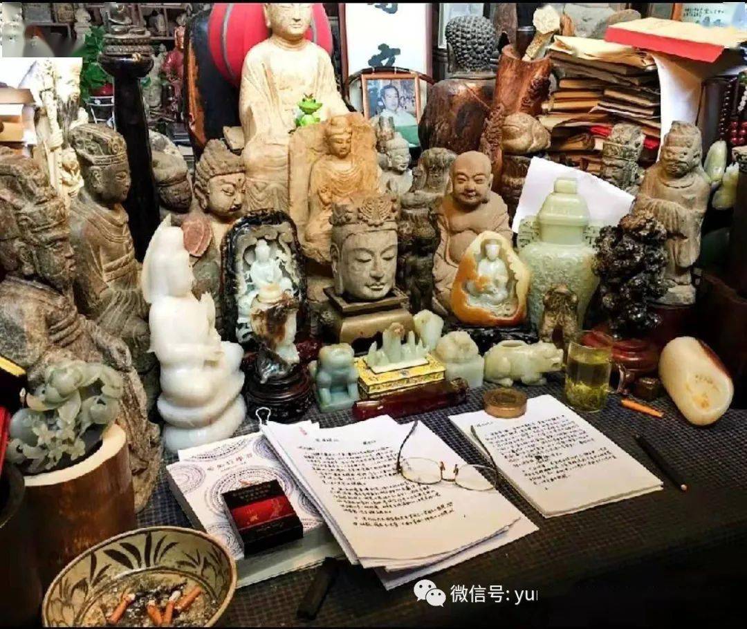 贾平凹书房,选自网络