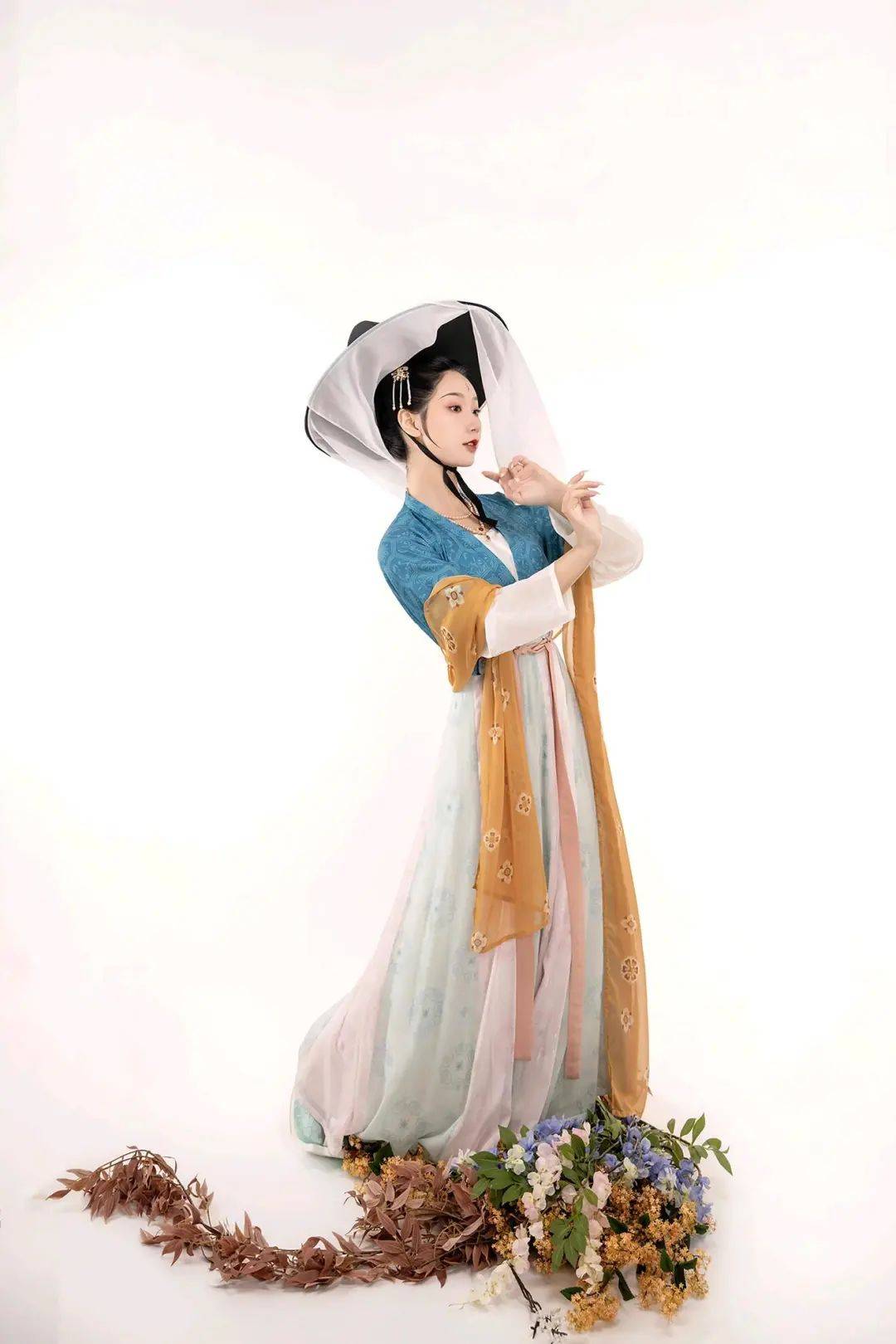 汉服日推唐背子套交领短比甲