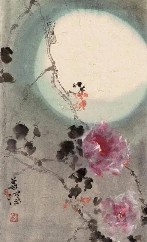 岭南画家杨善深的画里,有着浓浓的笔墨趣味,非常耐人寻味