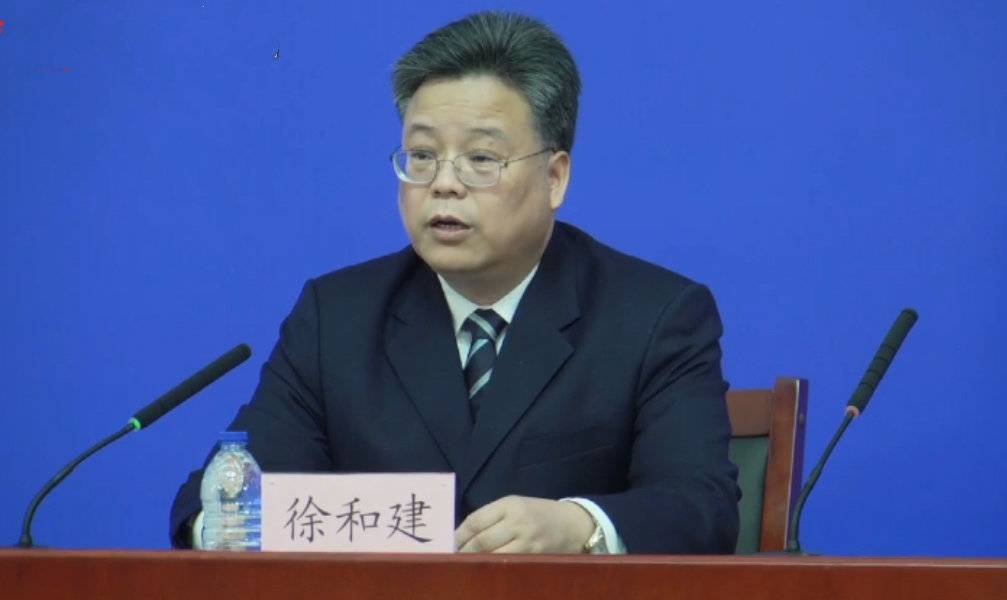 北京市委宣传部副部长,市政府新闻发言人徐和建.