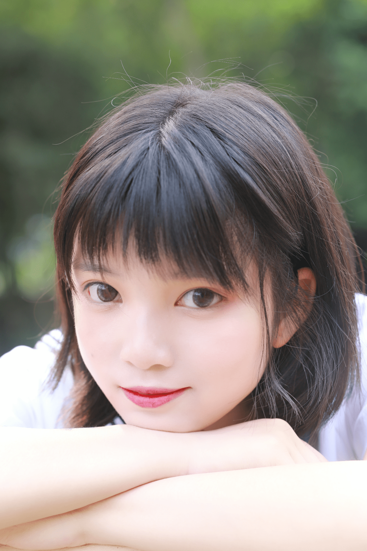 jk制服青春美少女