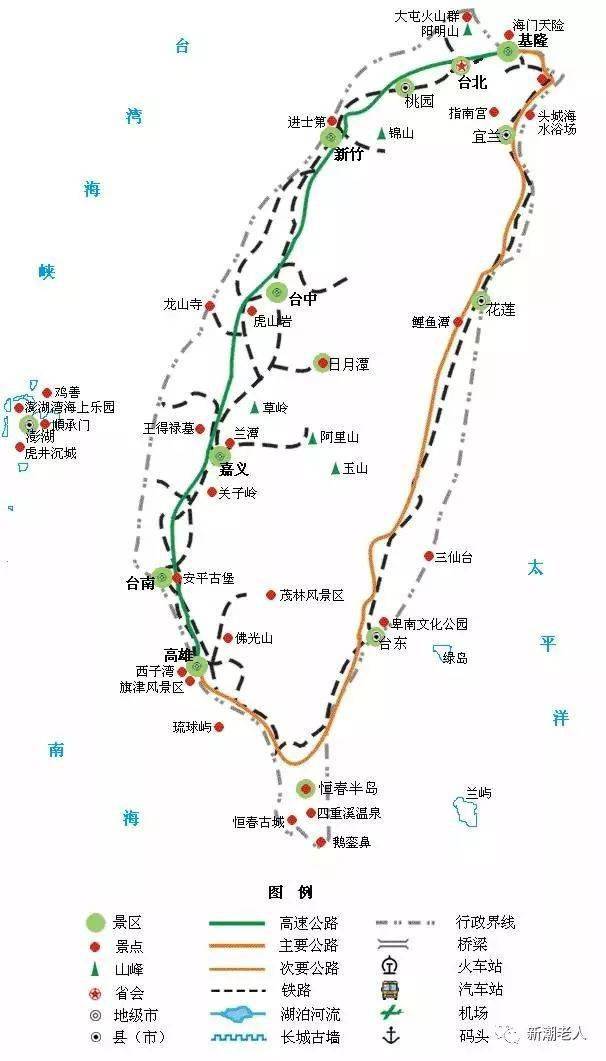 全国旅游地图精简版,放在手机里太方便了!