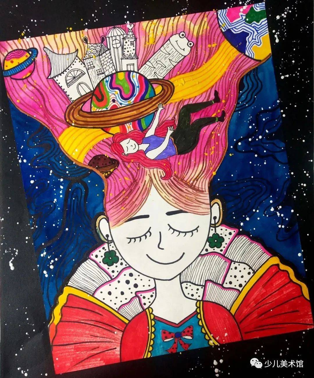 【儿童范画】幼儿园儿童范画大全,范画绘画教程!值得一学!