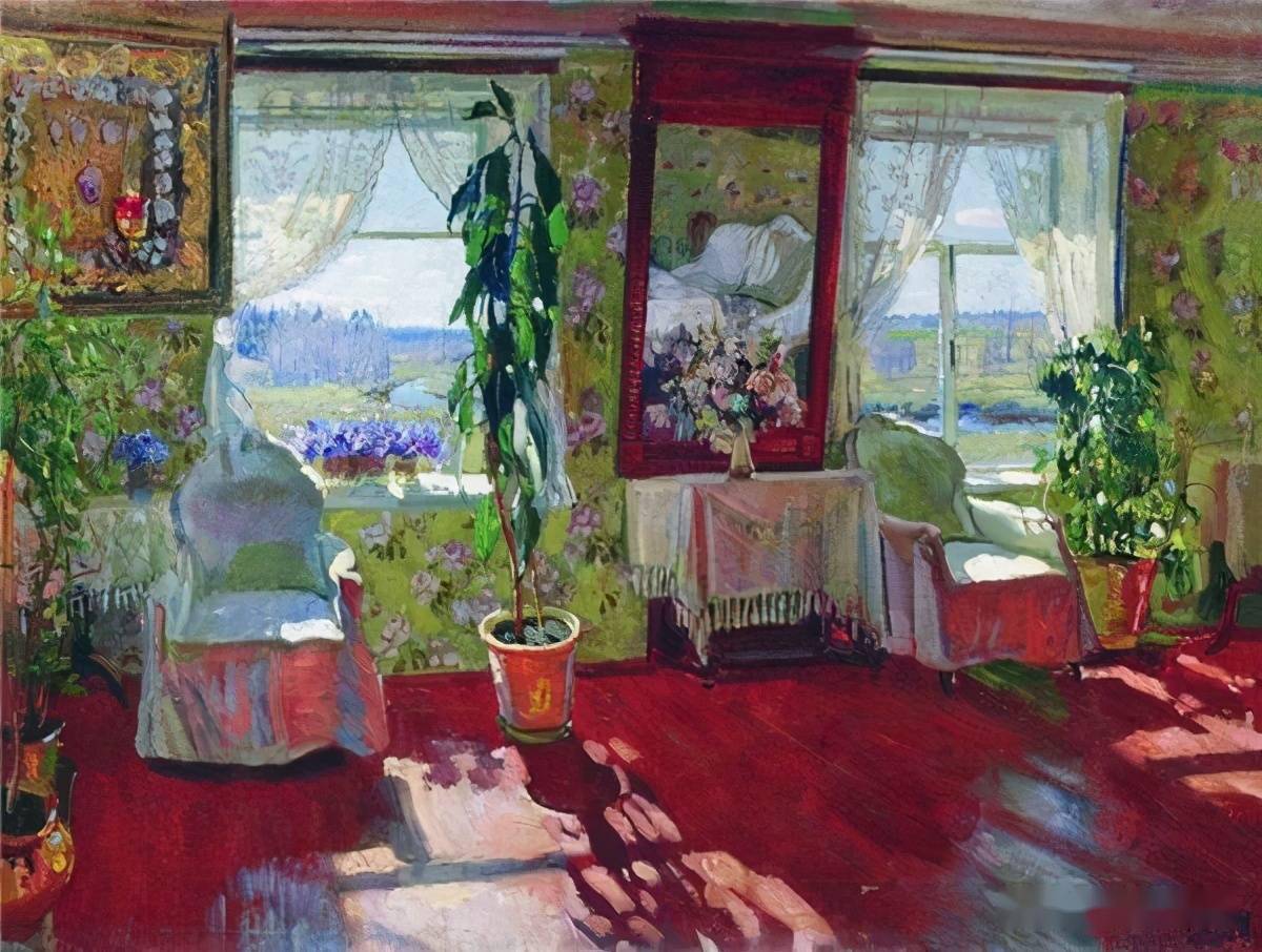 俄罗斯画家,斯坦尼斯·尤尼亚那维奇·茹科夫斯基,油画作品欣赏