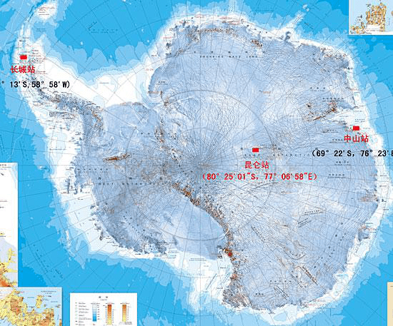 这是继长城站,中山站以来,我国在南极建立的第三个考察站