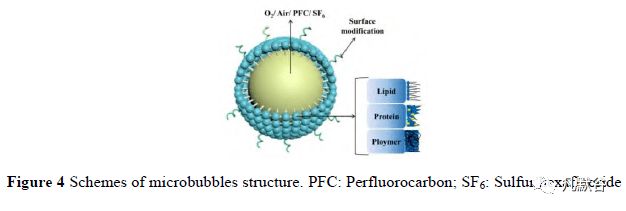 内核气体常采用空气,氧气,全氟化碳(perfluorocarbon, pfc)或六氟化硫