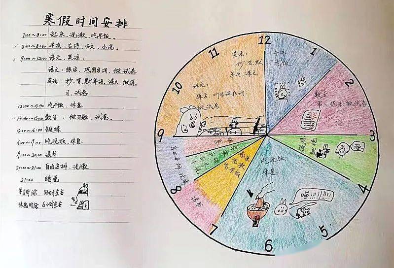 这些新娃娃的作息时间规划,你值得拥有_西街小学