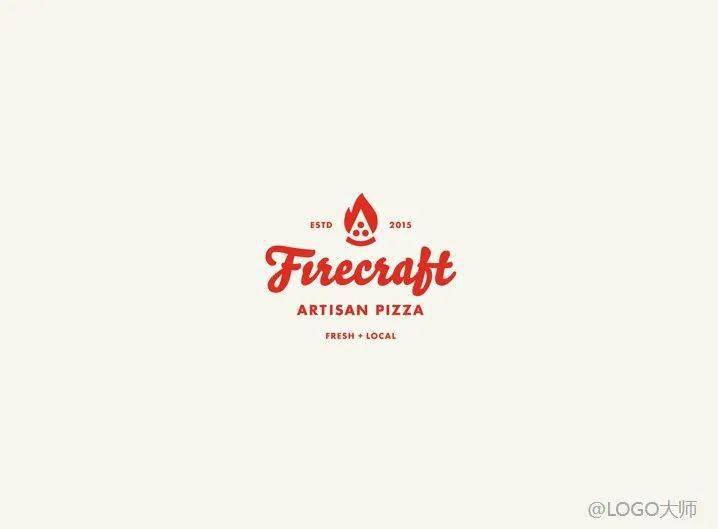 披萨品牌logo设计欣赏!