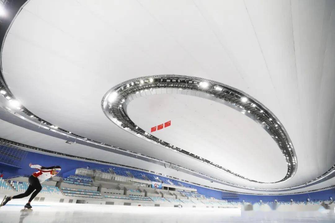 2022年冬奥会开幕倒计时1周年前夕,北京赛区,延庆赛区8个竞赛场馆制冰