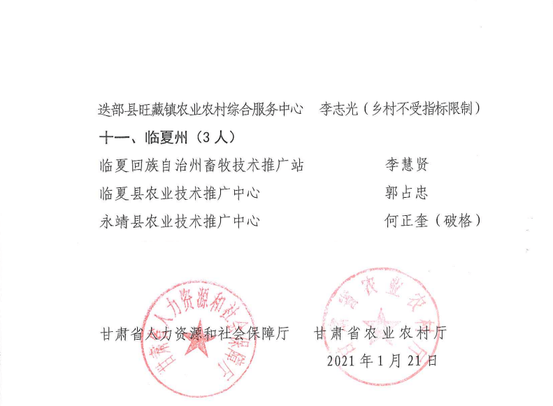 武山3人晋升正高级,被省上"点名!