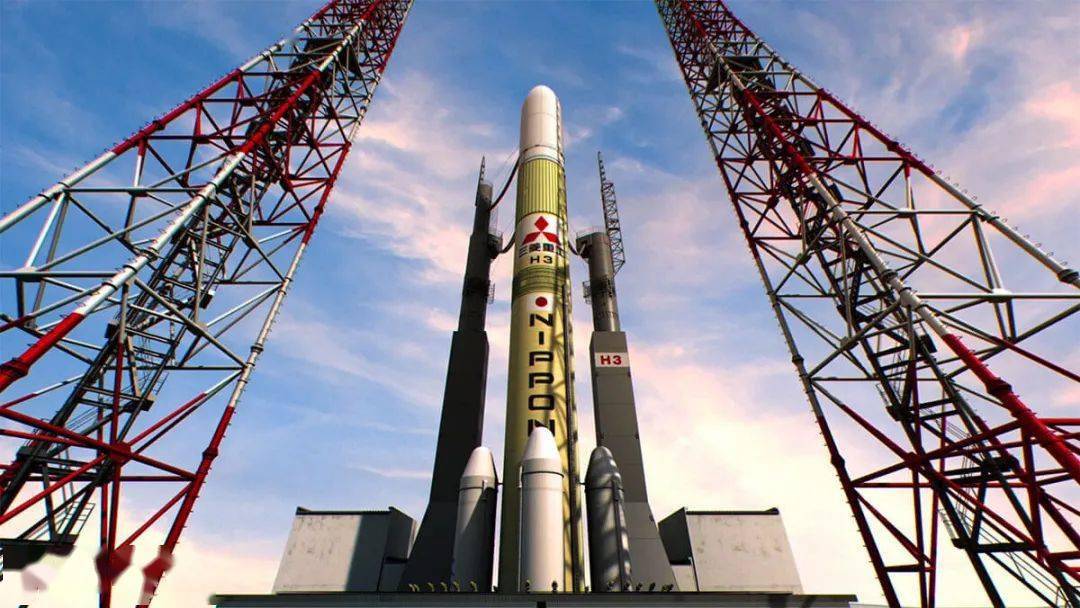 2021年年底,日本三菱重工研制的大型h-3火箭将首飞,搭载着日本的对地