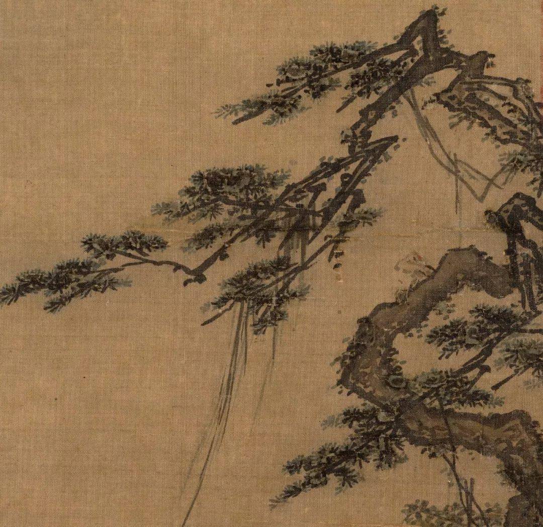 但他并非不善大画,台北所藏《静听松风图》就是一幅绝佳的巨幅作品.