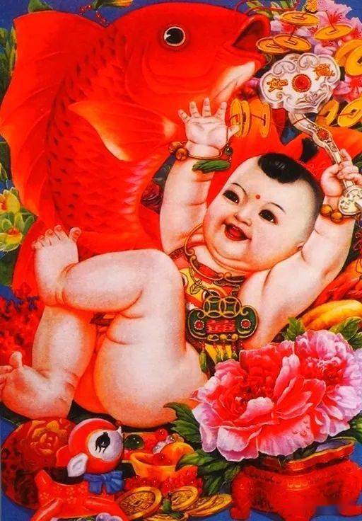 看看这些当年的年画