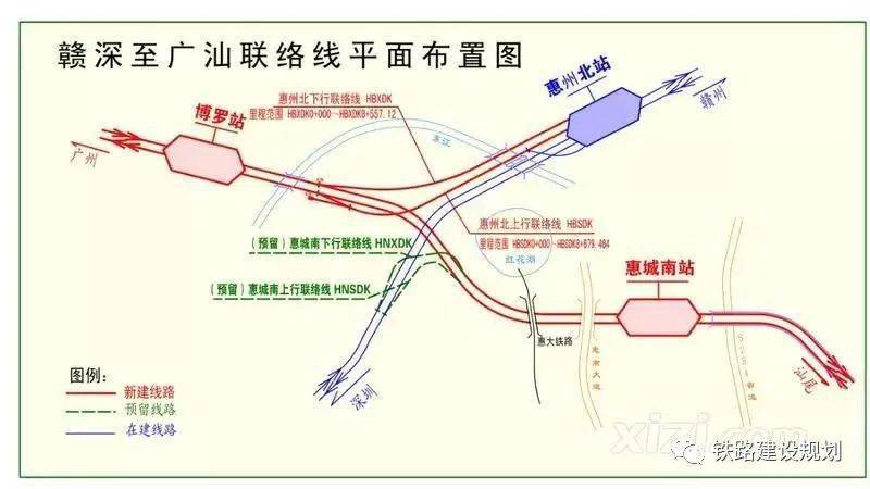 广汕高铁站房工程施工招标,各站规模确定