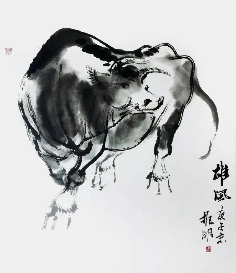 牛年画牛,"犇"向2021!