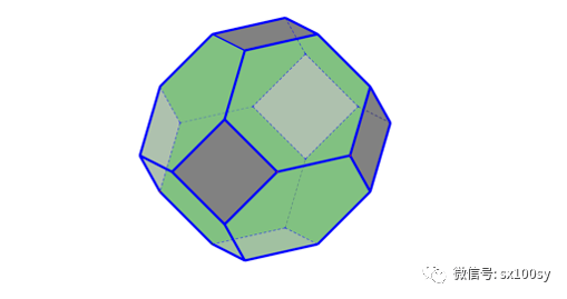 截角八面体可以充满空间