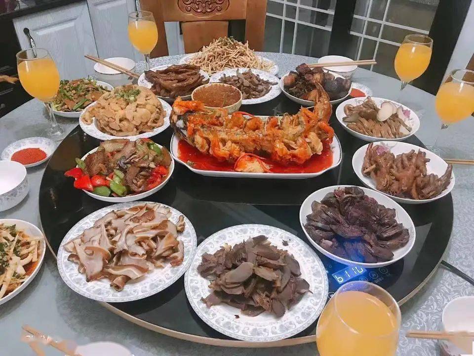 阖家欢乐东软人的年夜饭合集