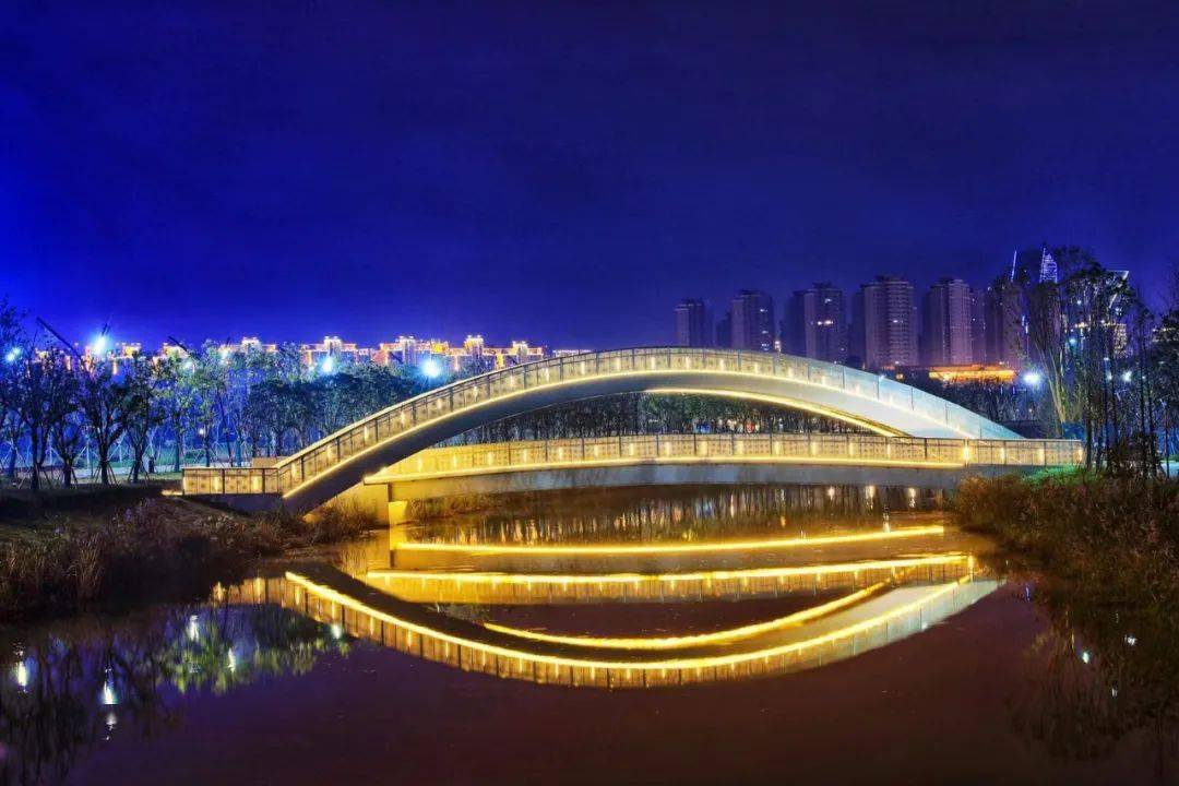 上海之鱼步道……跟着奉贤区新闻办一起来云欣赏奉贤的新年夜景吧!
