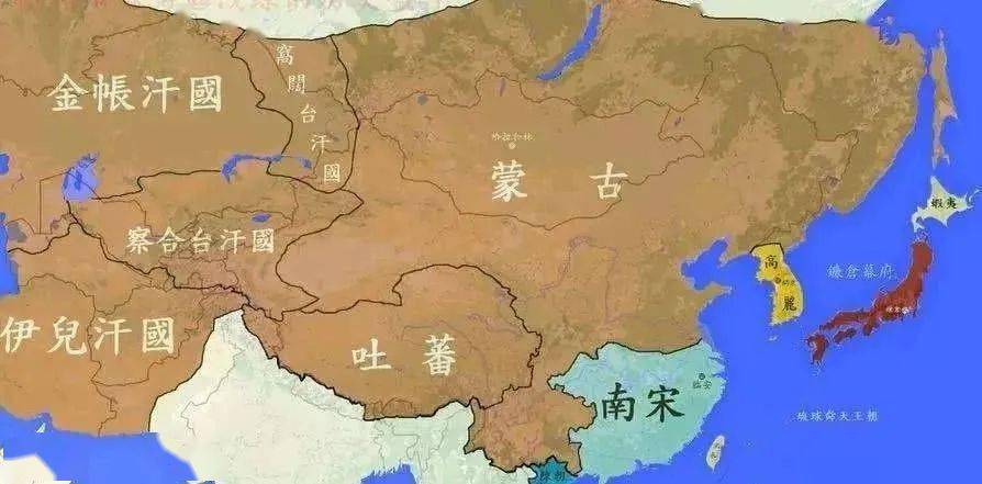蒙古帝国水军:元朝灭宋前的战略大布局