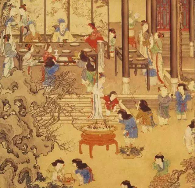 国画里的新年,看古人过年