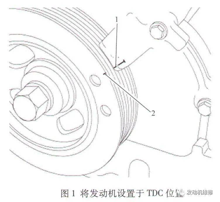 2013-～2018年道奇酷威2.4l发动机正时校对方法