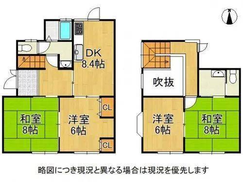 京都站旁九条临河带庭院一户建售价233万人民币