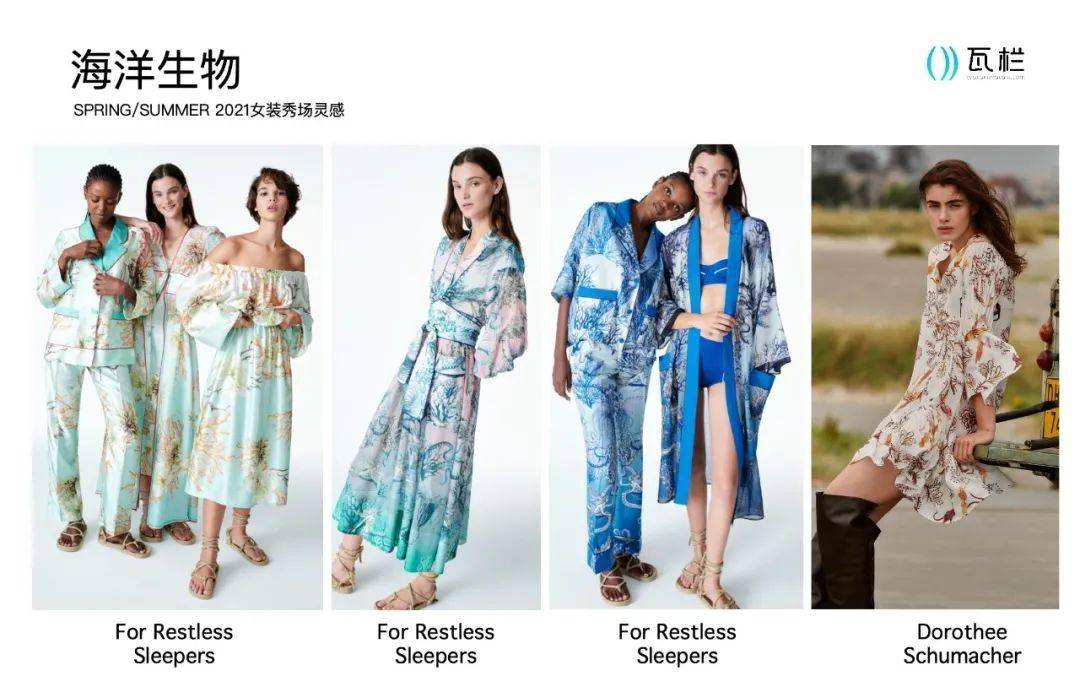 2021春夏印花趋势,2021春夏流行趋势 图案趋势 |2021春夏女装秀场8个值得关注的印花趋势!