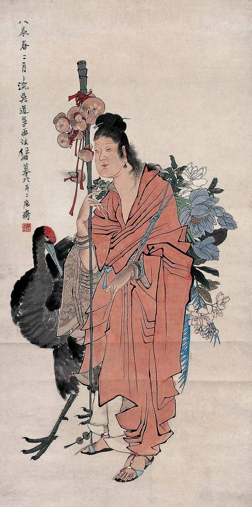 任伯年经典作品欣赏,不愧晚清第一人_人物