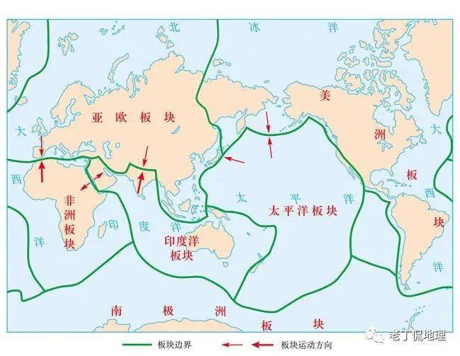 从图中可以看出菲律宾在亚欧板块和太平洋板块的消亡边界上.