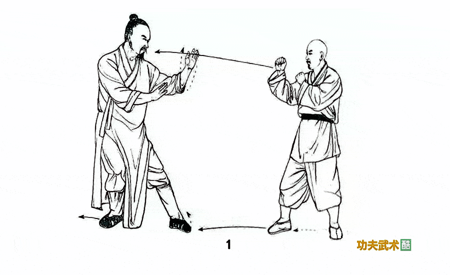 武当散手16式传武经典格斗招式现代防身自卫也适用