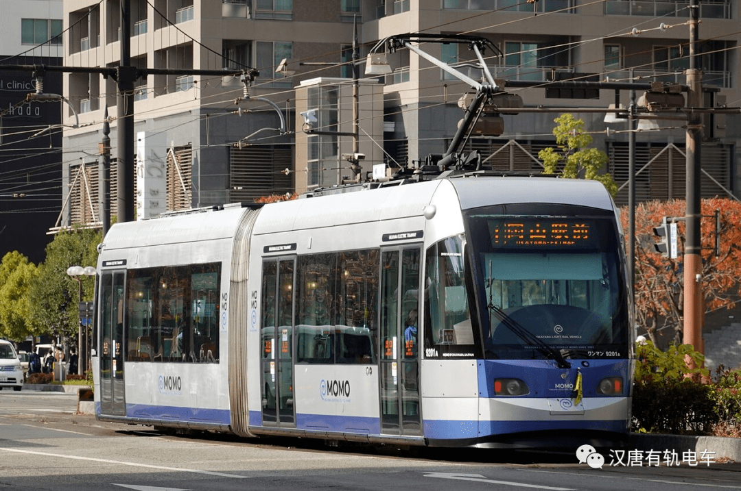 "晴之国"日本冈山市的有轨电车