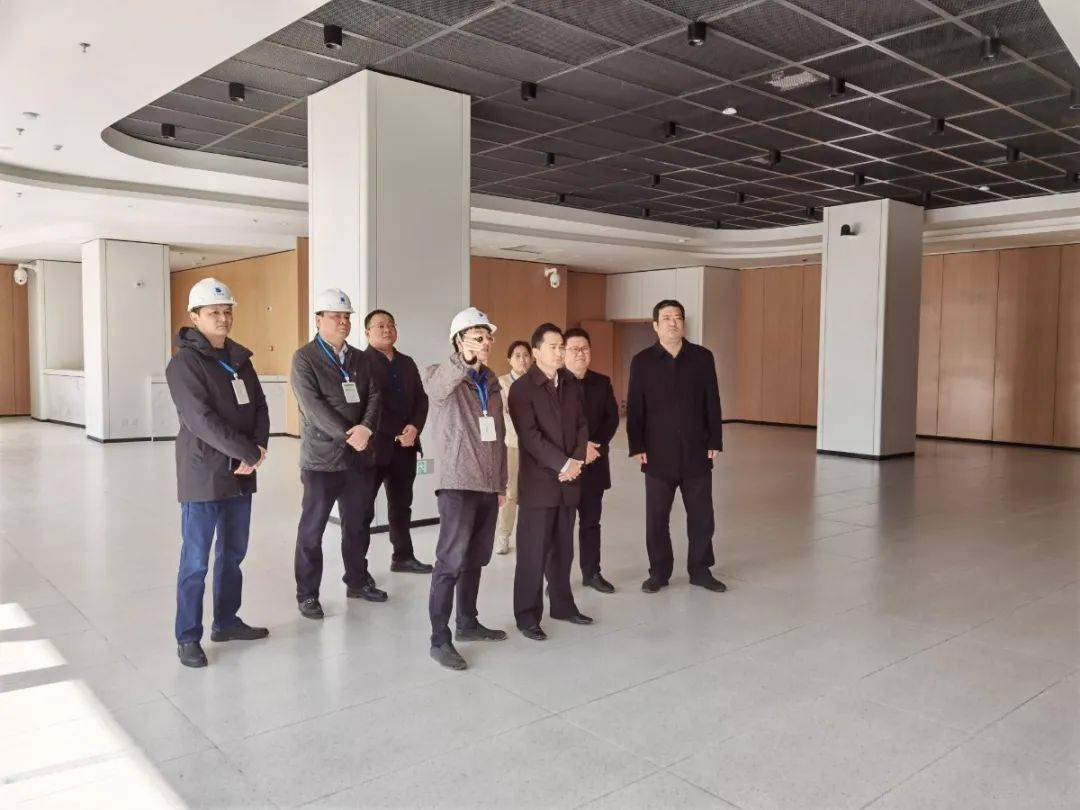 李江新董事长一行调研市城建集团重点工程项目