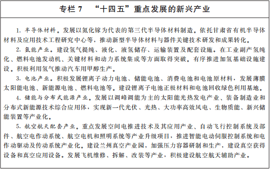 速看甘肃十四五规划纲要出炉未来将这么做