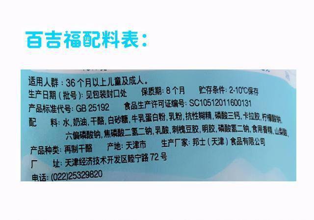 只有吉士汀这个品牌将配料 宝妈们给娃吃奶酪,无非就是看重了营养,那