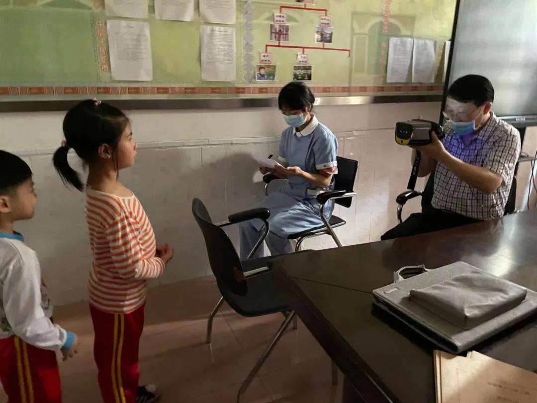 健康体检·快乐成长——南朗镇中心幼儿园开展幼儿体检活动