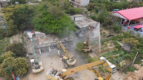 从化东风村旧村改造复建区建设启动