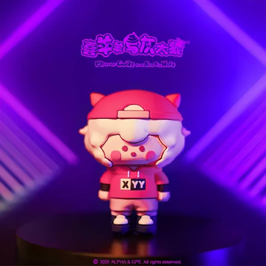 05后的童年回忆喜羊羊进击潮流盲盒圈喜灰太狼太萌了