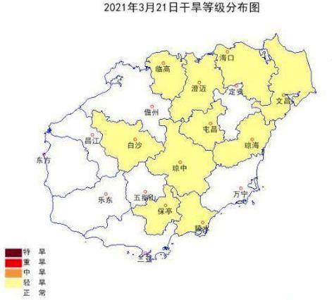 海南省气象部门提醒,本周前期降水利于缓解海南季节性干旱;中后期