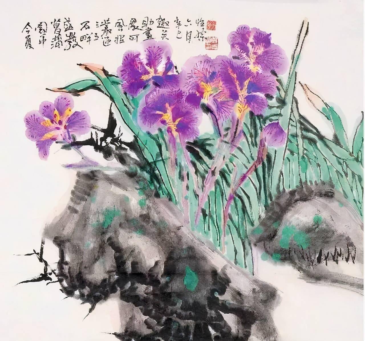 郭怡孮 的花鸟画,太漂亮啦