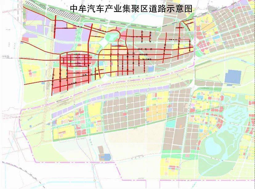 中牟县新建道路拟命名方案公示